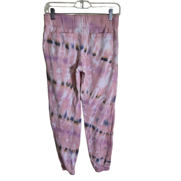 Young Fabulous & Broke Utility Cargo Tie Dye Elastic Waist Joggers Size XS - Picture 2 of 7